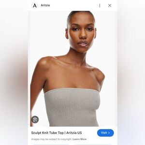 Babaton Sculpt Knit Tube Top